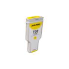 Συμβατό δοχείο μελανιού P2V70A, no.730 Y, 300ml για εκτυπωτές HP (ORINK BULK)