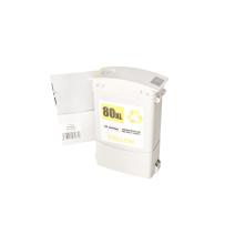 Αναγομωμένο δοχείο μελανιού C4848A, no.80, 350ml για εκτυπωτές HP (BULK)