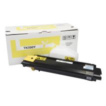Συμβατή κασέτα τόνερ 1T02KVANL0, TK590Y, 5000 σελίδες για εκτυπωτές Kyocera (Orink white box)