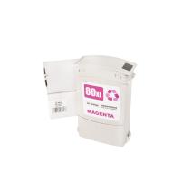 Αναγομωμένο δοχείο μελανιού C4847A, no.80, 350ml για εκτυπωτές HP (BULK)