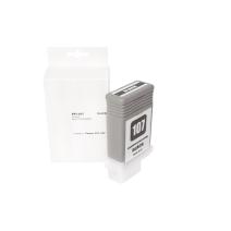 Αναγομωμένο δοχείο μελανιού 6705B001, PFI107BK, 130ml για εκτυπωτές Canon (BULK)